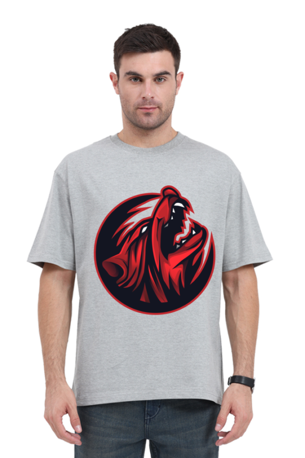 Men's Wolf Print T-shirt - Image 10