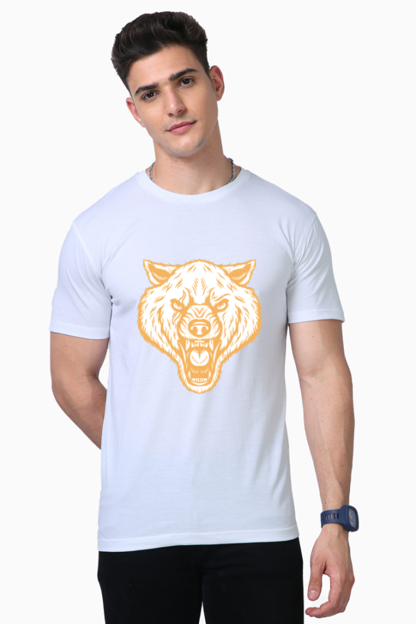 Men's Lion Face Tees - Image 4