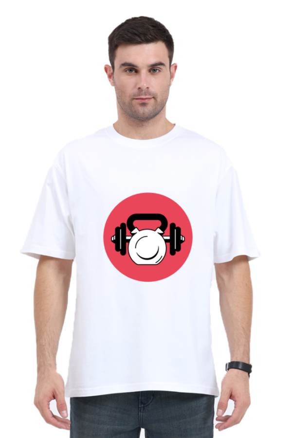Men's Gym Oversized Tees - Image 9