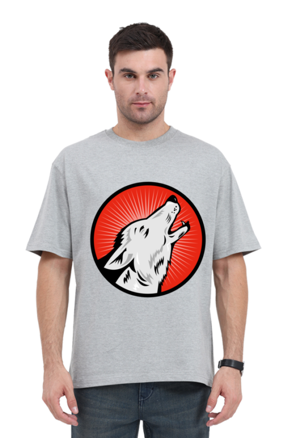 Men's Wolf Print T-shirt - Image 8