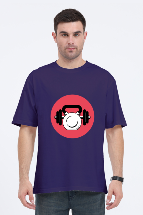 Men's Gym Oversized Tees - Image 3