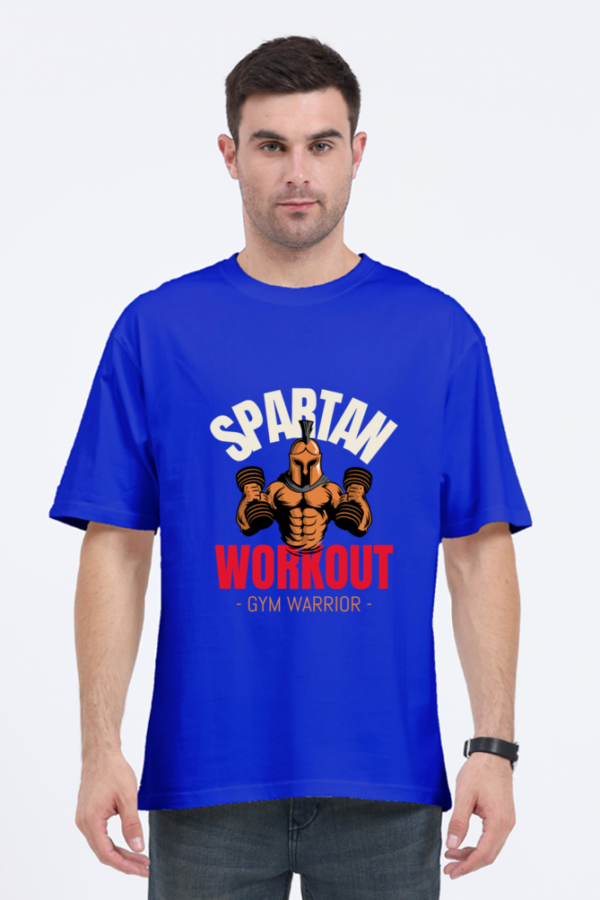 Men's Oversized Workout T-shirt - Image 5