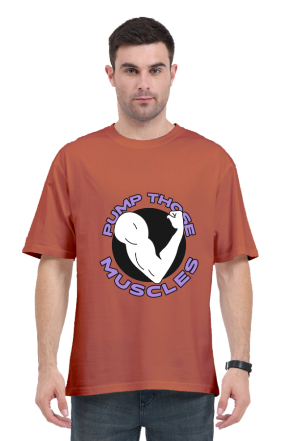 Men's Gym Oversize T-shirt - Image 3