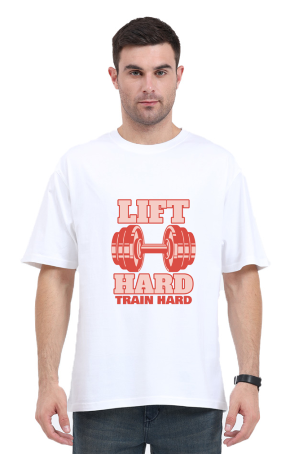 Men's Oversized Gym tshirt - Image 13