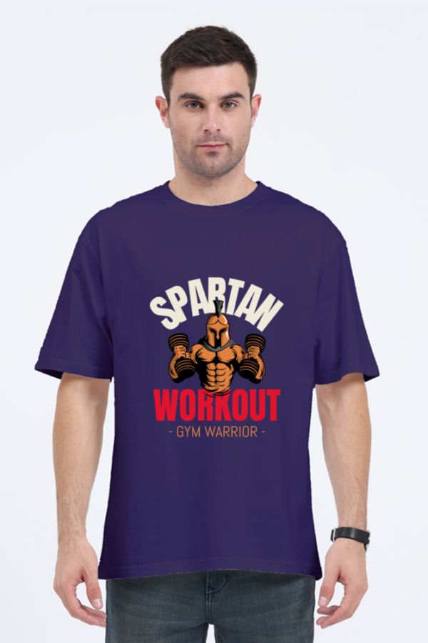 Men's Oversized Workout T-shirt - Image 4