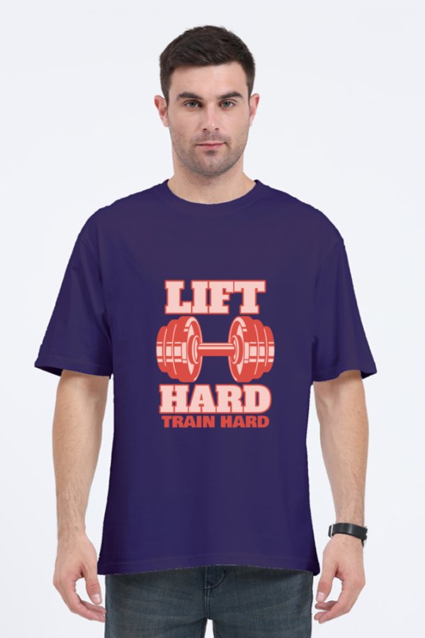Men's Oversized Gym tshirt - Image 8
