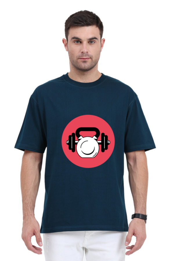 Men's Gym Oversized Tees - Image 2