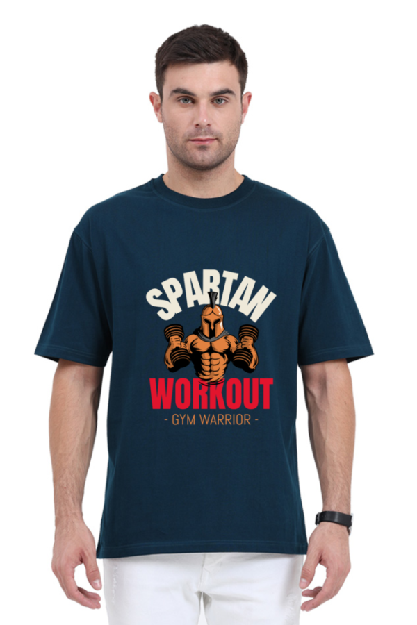 Men's Oversized Workout T-shirt - Image 3