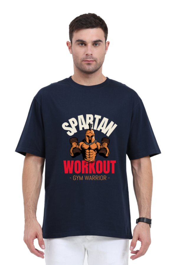 Men's Oversized Workout T-shirt - Image 7