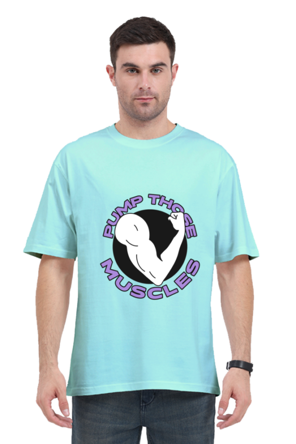 Men's Gym Oversize T-shirt - Image 2