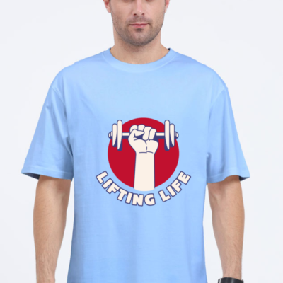 Men's Motivational Oversized Gym T-shirts