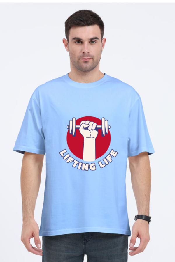 Men's Motivational Oversized Gym T-shirts