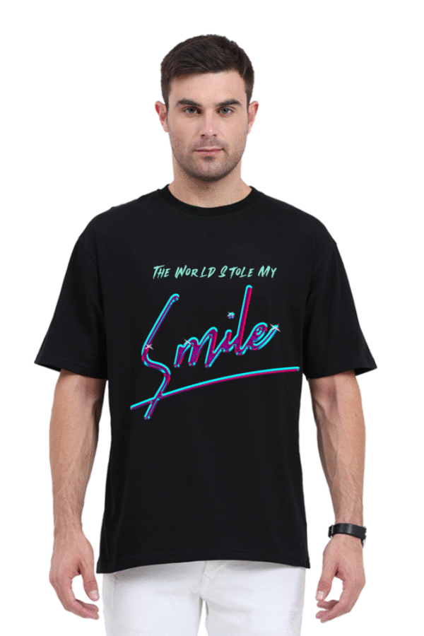 Smile Big Size T-shirt for Men - Image 3