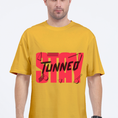 Stay Tuned Oversized T-shirts